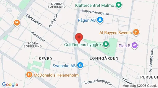 Lägenheter till salu i Malmö Centrum - kort over placeringen