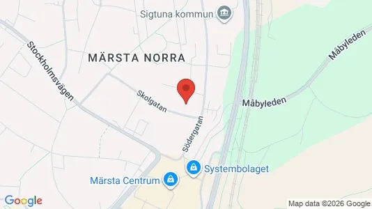Lägenheter till salu i Sigtuna - kort over placeringen