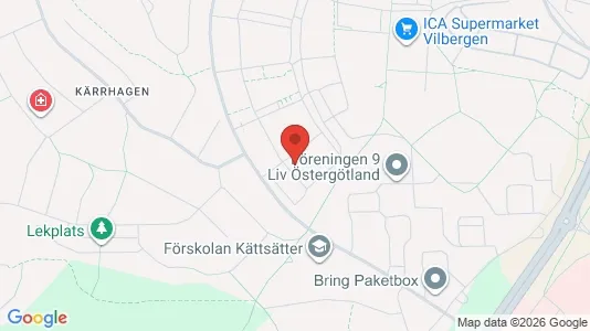 Bostadsrätter till salu i Norrköping - kort over placeringen