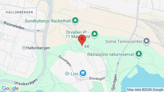Bostadsrätter till salu i Sundbyberg - kort over placeringen