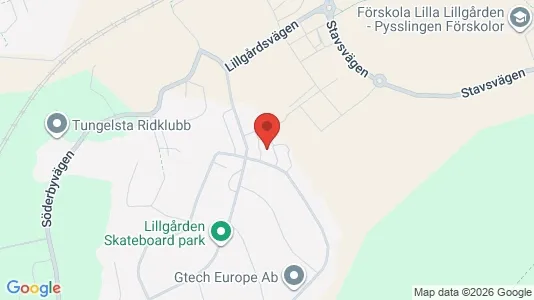 Bostadsrätter till salu i Haninge - kort over placeringen