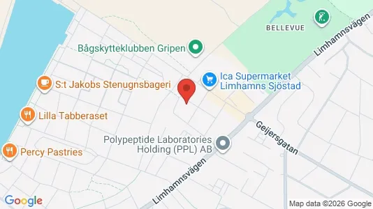 Lägenheter till salu i Limhamn/Bunkeflo - kort over placeringen
