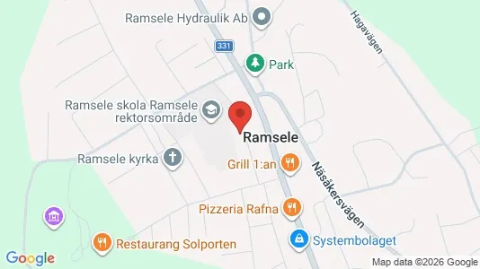 Lägenheter att hyra i Sollefteå - kort over placeringen