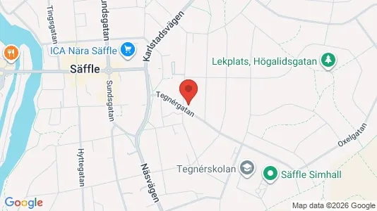 Lägenheter att hyra i Säffle - Bild från Google Street View