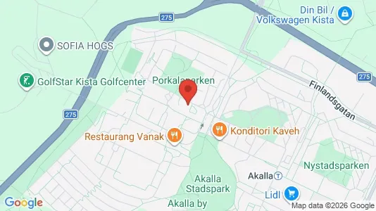 Bostadsrätter till salu i Västerort - kort over placeringen