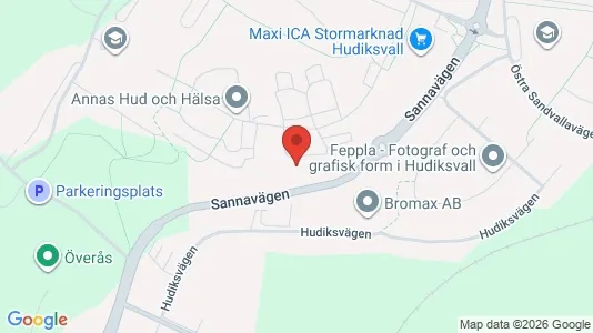 Bostadsrätter till salu i Hudiksvall - Bild från Google Street View