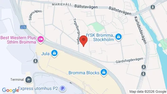 Lägenheter att hyra i Västerort - kort over placeringen