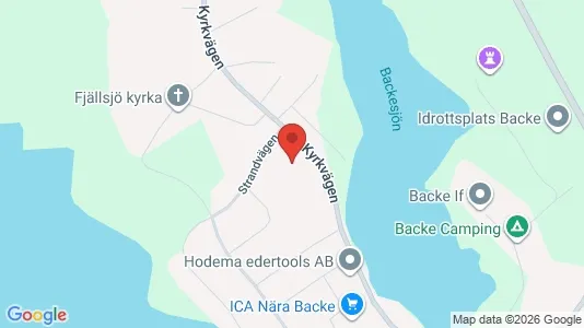 Lägenheter att hyra i Strömsund - kort over placeringen