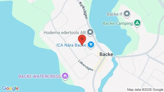 Lägenheter att hyra i Strömsund - kort over placeringen