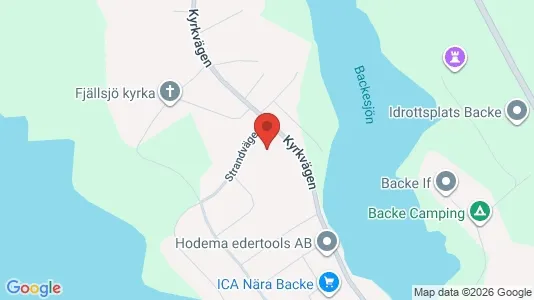 Lägenheter att hyra i Strömsund - kort over placeringen