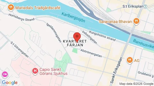 Lägenheter till salu i Kungsholmen - kort over placeringen