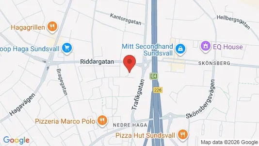 Bostadsrätter till salu i Sundsvall - Bild från Google Street View