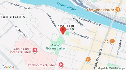 Lägenheter till salu i Kungsholmen - kort over placeringen