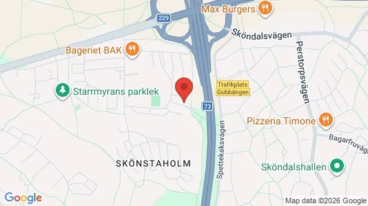 Lägenheter att hyra i Söderort - kort over placeringen