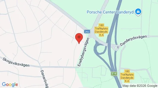 Lägenheter att hyra i Danderyd - kort over placeringen