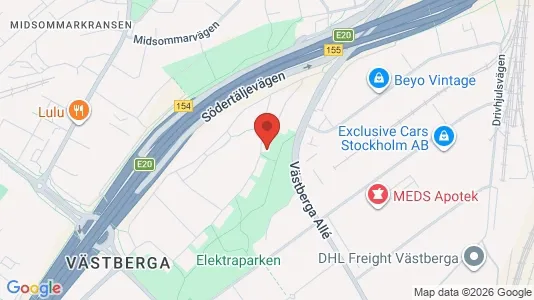Lägenheter att hyra i Söderort - kort over placeringen