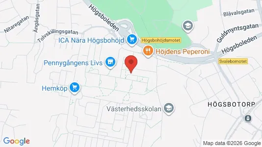 Lägenheter att hyra i Majorna-Linné - kort over placeringen