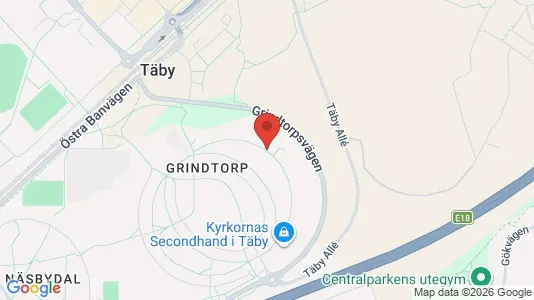 Lägenheter till salu i Danderyd - kort over placeringen
