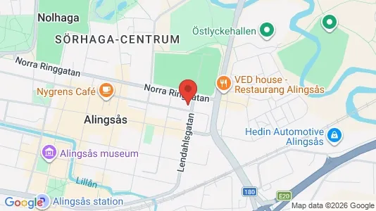 Bostadsrätter till salu i Alingsås - Bild från Google Street View