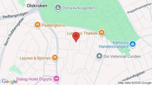 Lägenheter att hyra i Örgryte-Härlanda - kort over placeringen