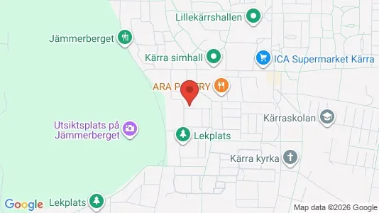 Lägenheter till salu i Göteborg Centrum - kort over placeringen