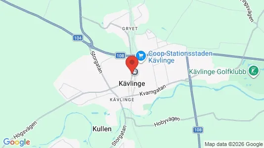 Hus till salu i Kävlinge - Bild från Google Street View