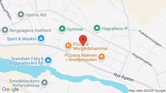 Lägenheter att hyra i Smedjebacken - kort over placeringen