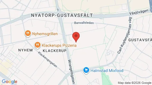 Bostadsrätter till salu i Halmstad - Bild från Google Street View