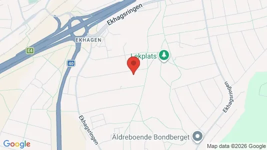 Bostadsrätter till salu i Jönköping - kort over placeringen