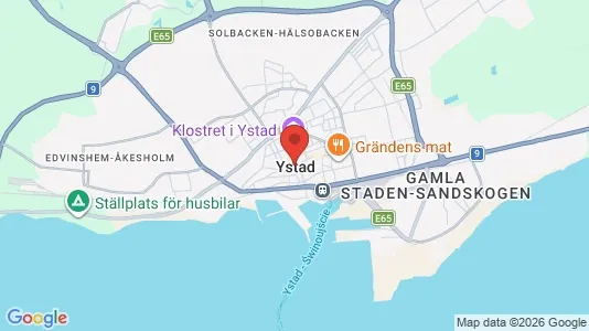 Lägenheter till salu i Ystad - Bild från Google Street View