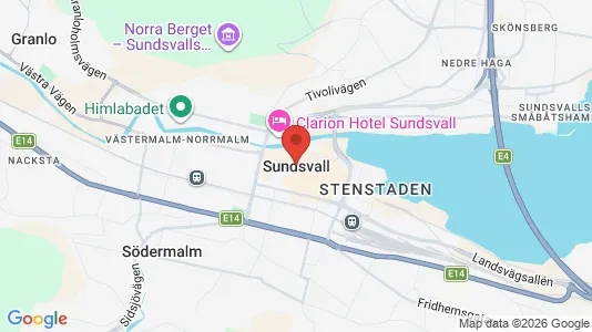Hus till salu i Sundsvall - Bild från Google Street View