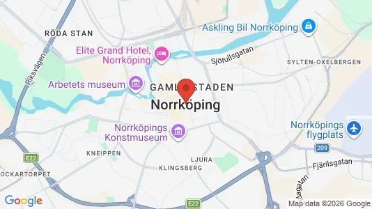 Tomter till salu i Norrköping - Bild från Google Street View