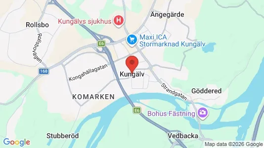 Tomter till salu i Kungälv - Bild från Google Street View