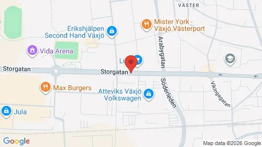 Lägenheter att hyra i Växjö - Bild från Google Street View