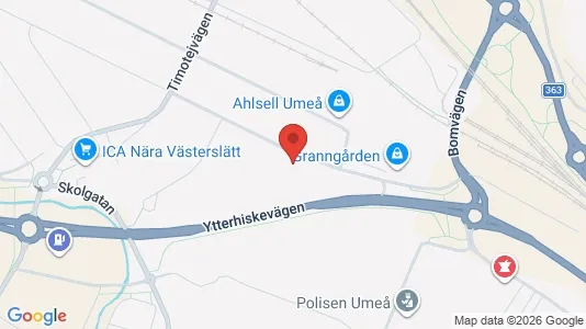 Lägenheter till salu i Umeå - Bild från Google Street View