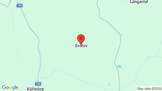 Hus till salu i Svalöv - Bild från Google Street View