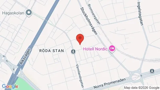 Lägenheter att hyra i Norrköping - kort over placeringen