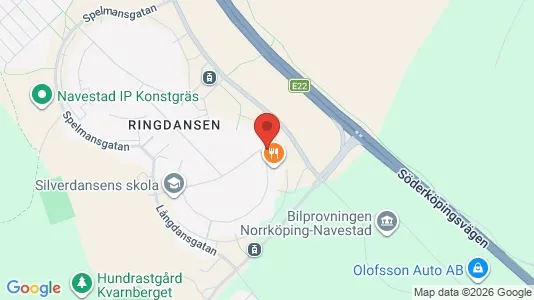 Lägenheter att hyra i Norrköping - kort over placeringen