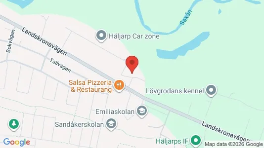 Bostadsrätter till salu i Landskrona - Bild från Google Street View