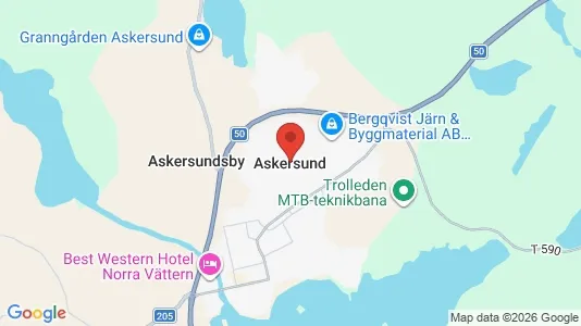Hus till salu i Askersund - Bild från Google Street View