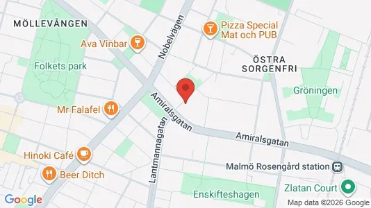 Bostadsrätter till salu i Malmö Centrum - Bild från Google Street View