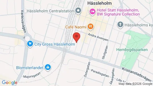 Bostadsrätter till salu i Hässleholm - Bild från Google Street View