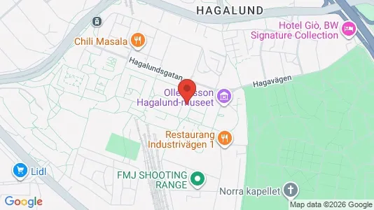 Bostadsrätter till salu i Solna - Bild från Google Street View