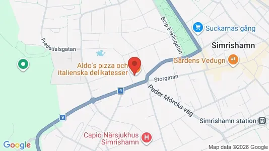Bostadsrätter till salu i Simrishamn - Bild från Google Street View