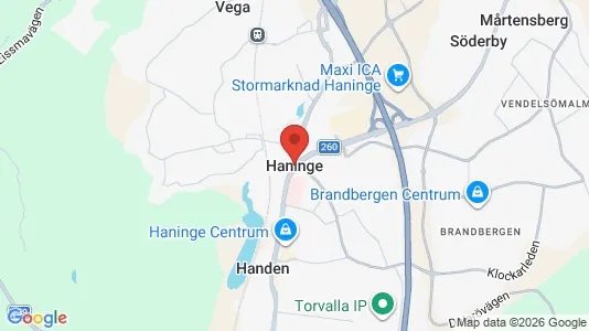 Hus till salu i Haninge - Bild från Google Street View