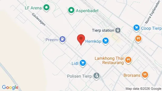 Bostadsrätter till salu i Tierp - Bild från Google Street View