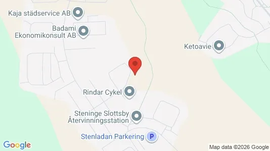 Lägenheter att hyra i Sigtuna - kort over placeringen