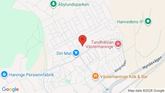 Lägenheter till salu i Haninge - Bild från Google Street View