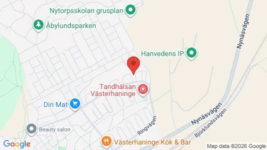 Lägenheter till salu i Haninge - Bild från Google Street View