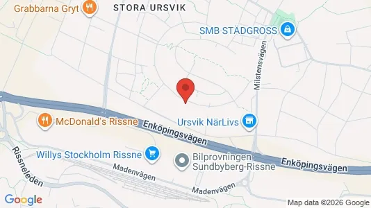 Lägenheter till salu i Sundbyberg - Bild från Google Street View